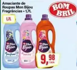 Rede Supermarket Amaciante de Roupas Mon Bijou Fragrâncias oferta