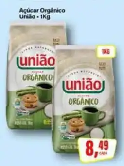Rede Supermarket Açúcar orgânico união oferta