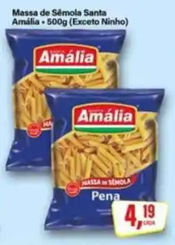 Rede Supermarket Massa de Sêmola Santa Amália oferta