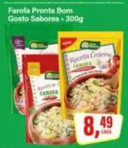 Rede Supermarket Farofa Pronta Bom Gosto Sabores oferta