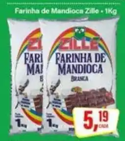 Rede Supermarket Farinha de Mandioca Zille oferta
