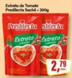 Rede Supermarket Extrato de tomate predilecta sachê oferta