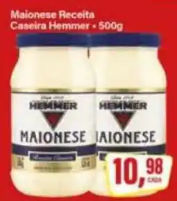 Rede Supermarket Maionese receita caseira hemmer oferta