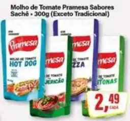 Rede Supermarket Molho de Tomate Pramesa Sabores oferta
