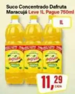 Rede Supermarket Suco Concentrado Dafruta Maracujá oferta