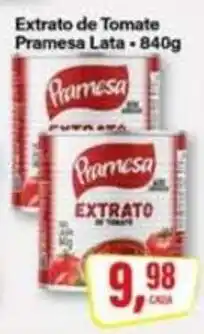 Rede Supermarket Extrato de Tomate Pramesa Lata oferta