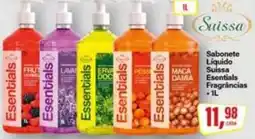 Rede Supermarket Sabonete liquido suissa essentials fragrancias oferta