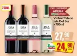 Rede Supermarket Vinho Chileno Isla Del Sur oferta