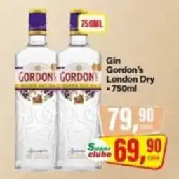 Rede Supermarket Gin Gordon's London Dry oferta