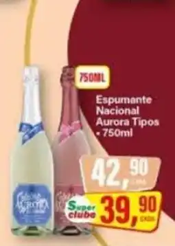 Rede Supermarket Espumante Nacional Aurora Tipos oferta