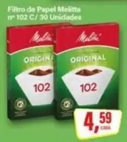 Rede Supermarket Filtro de papel melitta original oferta