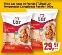 Rede Supermarket Meio das Asas de Frango (Tulipa) Lar oferta