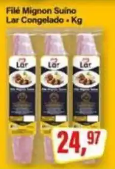Rede Supermarket Filé Mignon Suíno Lar Congelado oferta