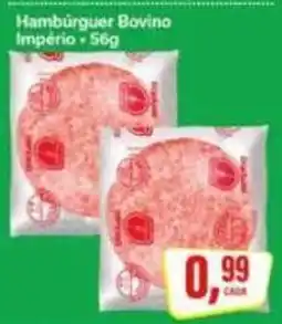 Rede Supermarket Hambúrguer Bovino Império oferta