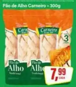 Rede Supermarket Pão de Alho Carneiro oferta