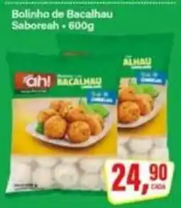 Rede Supermarket Bolinho de Bacalhau Saboreah oferta