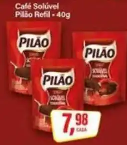 Rede Supermarket Café Solúvel Pilão Refil oferta