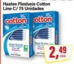 Rede Supermarket Hastes flexíveis cotton line oferta