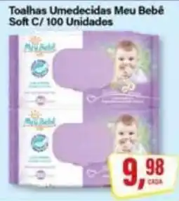 Rede Supermarket Toalhas Umedecidas Meu Bebê Soft oferta