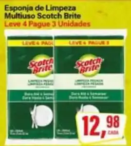 Rede Supermarket Esponja de limpeza multiuso scotch brite oferta