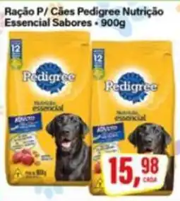 Rede Supermarket Ração P/ Cães Pedigree Nutrição Essencial Sabores oferta