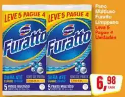 Rede Supermarket Pano multiuso furatto limppano oferta