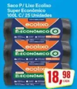 Rede Supermarket Saco P/ Lixo Ecolixo oferta