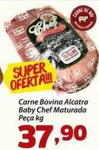 Confiança Supermercados Carne Bovina Alcatra Baby Chef Maturada 1kg oferta