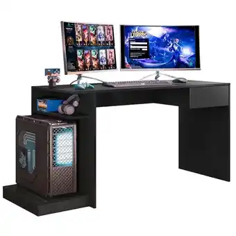 Escrivaninha Mesa Gamer para Computador Belaflex Rubi 156cm