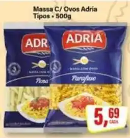 Rede Supermarket Massa c/ ovos adria tipos oferta