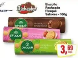 Rede Supermarket Biscoito Recheado Piraquê Sabores oferta