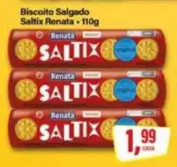 Rede Supermarket Biscoito salgado saltix renata oferta