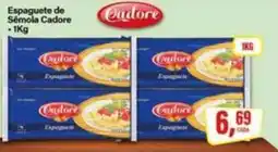 Rede Supermarket Espaguete de Sêmola Cadore oferta
