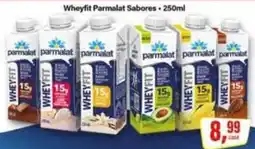 Rede Supermarket Wheyfit Parmalat Sabores oferta