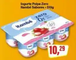 Rede Supermarket Iogurte polpa zero itambé sabores oferta