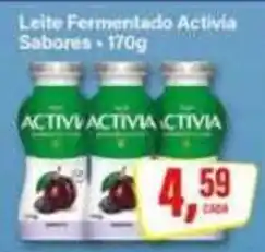Rede Supermarket Leite Fermentado Activia Sabores oferta