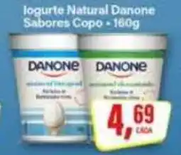 Rede Supermarket Iogurte Natural Danone Sabores Copo oferta
