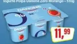 Rede Supermarket Iogurte Polpa Danone Zero Morango oferta