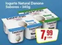 Rede Supermarket Iogurte Natural Danone Sabores oferta