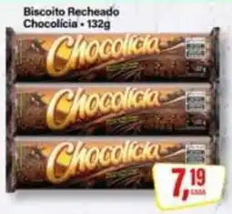 Rede Supermarket Biscoito recheado chocolicia oferta