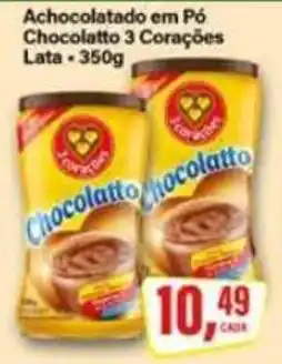 Rede Supermarket Achocolatado em Pó Chocolatto 3 Corações oferta