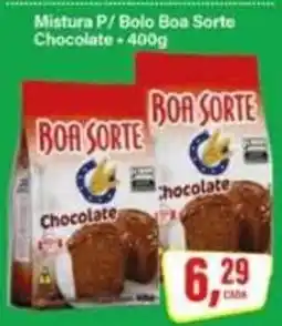 Rede Supermarket Mistura p/ bolo boa sorte chocolate oferta