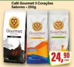 Rede Supermarket Café Gourmet 3 Corações Sabores oferta