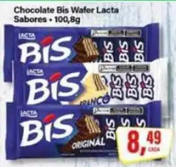 Rede Supermarket Chocolate Bis Wafer Lacta oferta