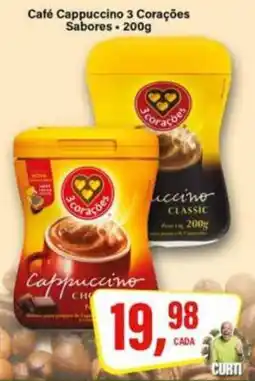 Rede Supermarket Café Cappuccino 3 Corações oferta