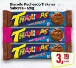 Rede Supermarket Biscoito recheado trakinas oferta
