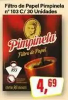 Rede Supermarket Filtro de papel pimpinela oferta