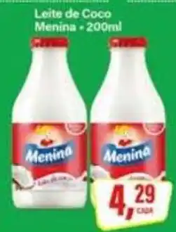 Rede Supermarket Leite de Coco Menina oferta