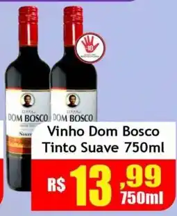 Supermercado Kibe Vinho Dom Bosco Tinto Suave oferta
