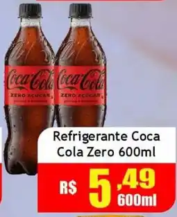 Supermercado Kibe Refrigerante coca cola zero oferta